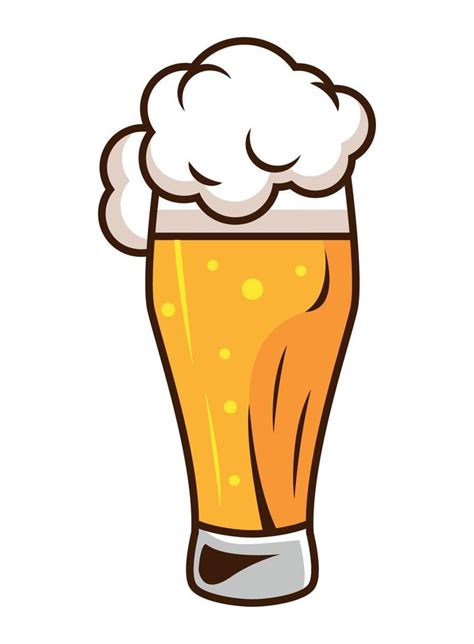 Cold Beer Glass Drink 10529686 Vector Art At Vecteezy