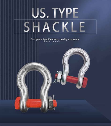 Us G2130 G2150 Bow Dee Forged Anchor Shackle With Screw Pin China Bow