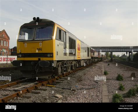 Class 60 Locomotive At Eastleigh Depot Stock Photo Alamy