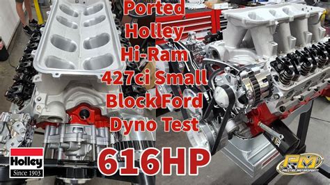 Hp Ported Holley Hi Ram Small Block Ford Dyno Testing At