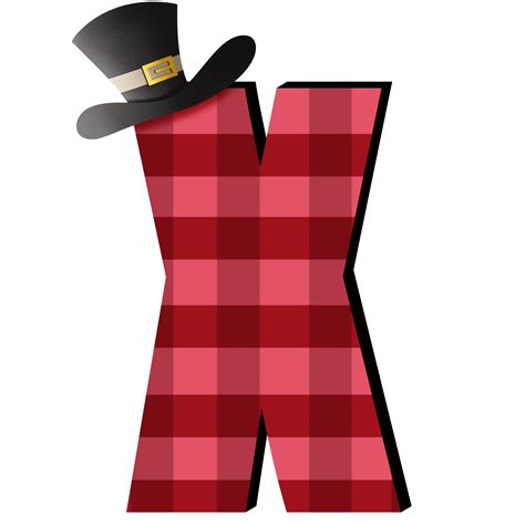 Plaid Fabric Alphabet Cliparts 43848589 Png