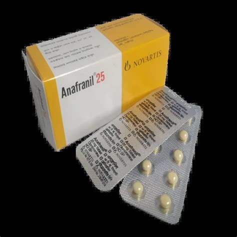 ANAFRANIL 25MG *40 TABLETS