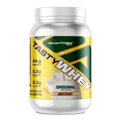 Tasty Whey Sabor Original 900G Adaptogen Drogaria