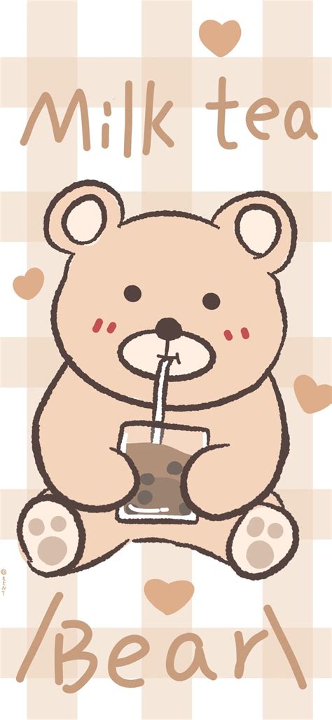 734 Wallpaper Aesthetic Cute Bear Picture Myweb