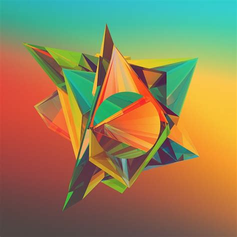 The Secrets To Successful Geometric Low Poly Art 99designs