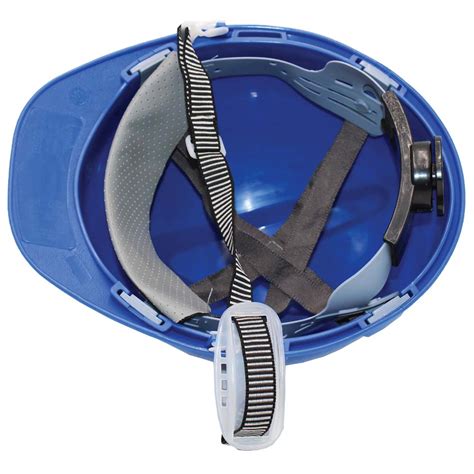 Casco De Seguridad Con Perilla Azul Lewonski