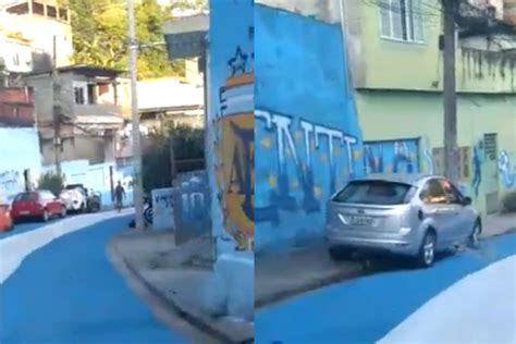 Se viralizó el video de una calle de Brasil lockeada con los colores