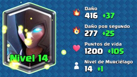 Clash Royale 🗡 Bruja Nocturna ⭐️nivel 14⭐️ Youtube