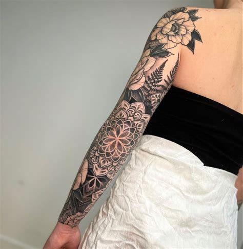 Ornamental Tattoo Sleeve Sleeve Tattoos Sleeve Tattoos For Women