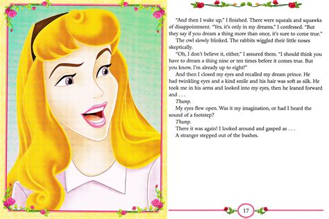 Walt Disney Book Scans Sleeping Beauty My Side Of The Story