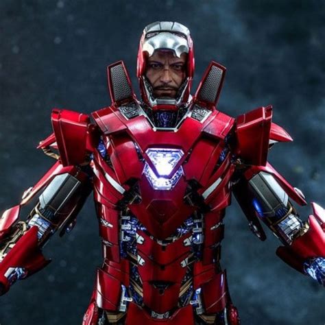 16 Sixth Scale Figure Silver Centurion Armor Suit Up Version Iron Man 3 Movie Masterpiece 1