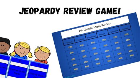 Jeopardy For Fourth Grade