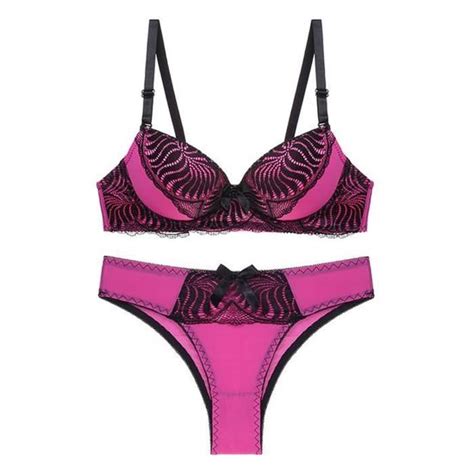 Soutien Gorge De Couleur Unie En Dentelle Franges Lingerie Sexy