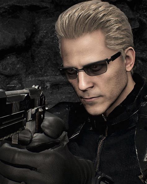 Albert Wesker Blonde Guys Kissing Him Drawing Poses Pretty And Cute