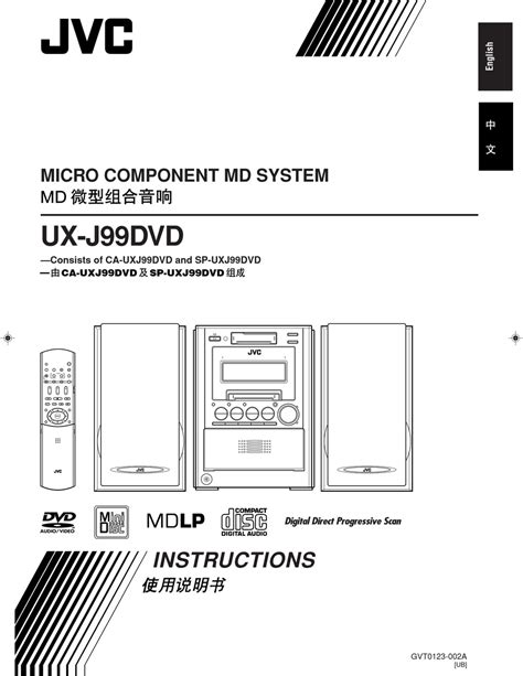 Jvc Ux J99dvd Instructions Manual Pdf Download Manualslib