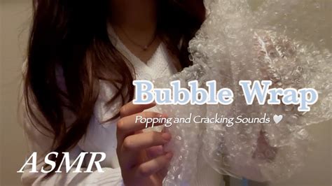 Asmr Bubble Wrap Popping And Crinkling Sounds 🤍 No Talking Youtube