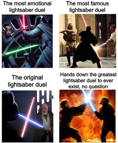 Obi Wan Vs Grievous The Most Memed Lightsaber Duel Rprequelmemes