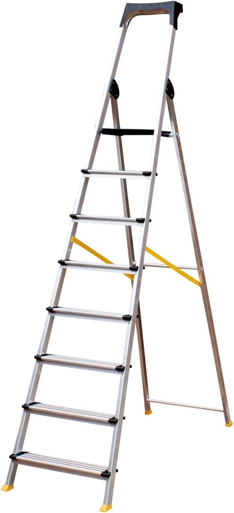 Abbey Aluminium Platform Step Ladder Tread Amazon Co Uk Diy Tools