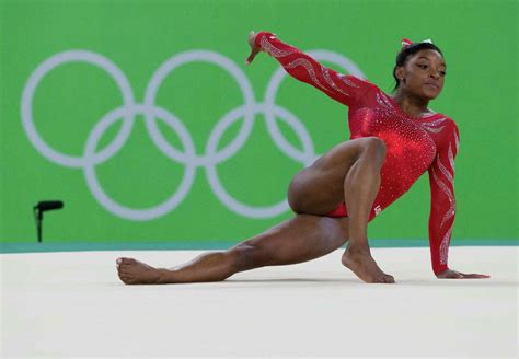 Simone Biles Us Women Look Golden In Practice