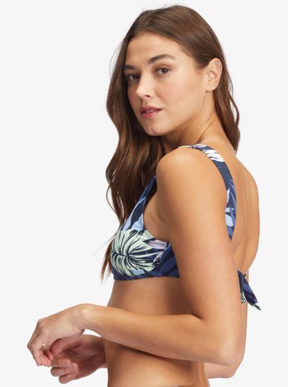 Printed Beach Classics Bralette Bikini Top Roxy