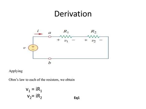 SOLUTION: Series resistors and voltage division - Studypool