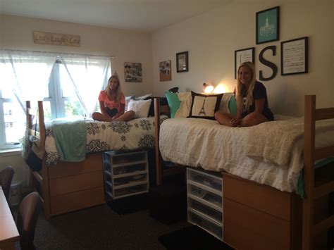 Organized And Spacious Dorm Room Tcu Sherley Hall Dorm Room Layouts Dorm Layout Dorm Room