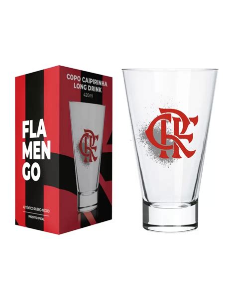 Copo Caipirinha Long Drink Flamengo 420ml