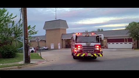 Fairfax County Fire Rescue Department Engine 411 Medic 411 Bravo