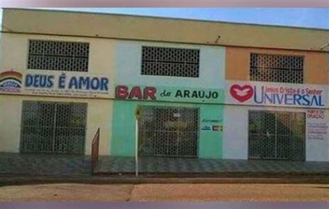 Deus é amor mas o bar é universal Salvador tem mais bares que igrejas