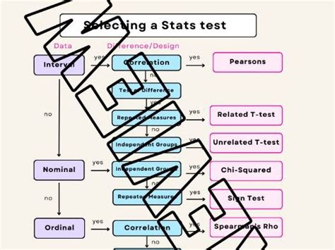 Selecting A Statistical Test Teaching Resources