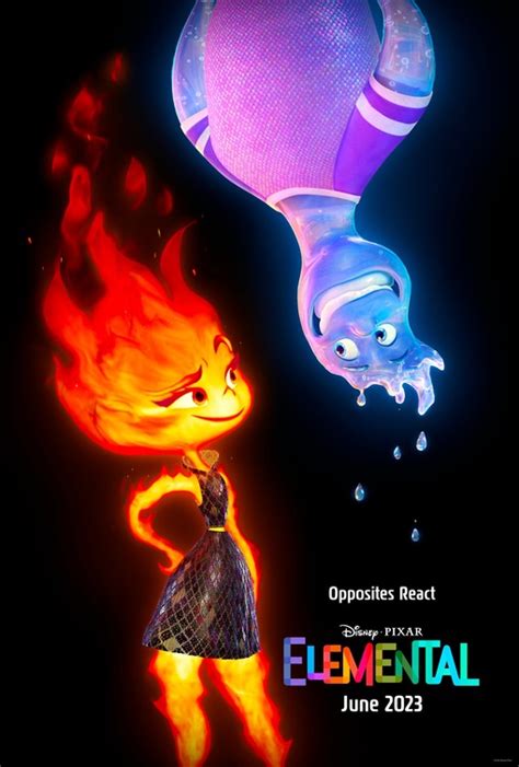 Elemental Movie Poster 2 Of 18 Imp Awards