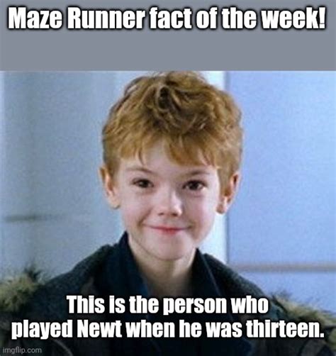 Maze Runner fact of the week! Sixth one! - Imgflip