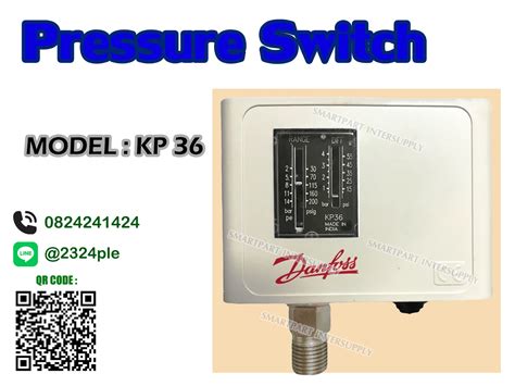 ขาย จำหนาย danfoss kp36 Pressure Switch ราคาพเศษ จดสงทวประเทศ