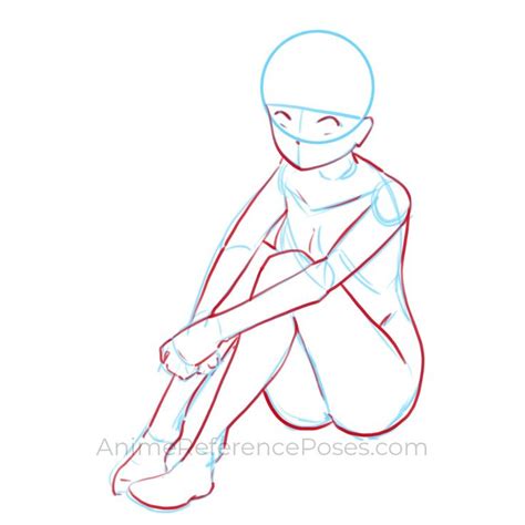 Anime Sitting Poses For Drawing Reference And Inspiration Anime