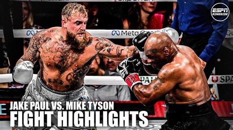 Mike Tyson Cay Con Jake Paul En Su Regreso Al Boxeo Tras A Os