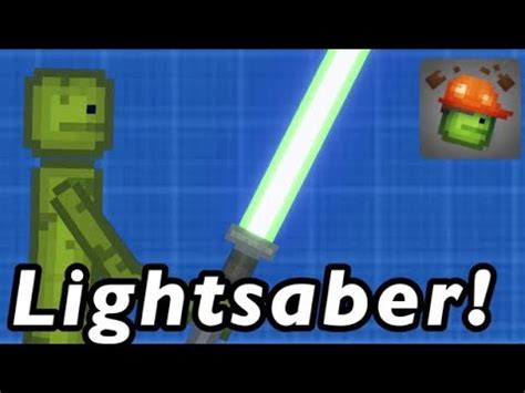 How To Make A Lightsaber In Melon Playground Tutorial YouTube