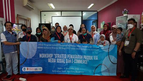 Bantu Pemasaran Umkm Dolly Ubaya Adakan Workshop E Commerce Times