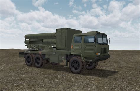 Ws B Mlrs Multiple Launch Rocket System Reality Modelling