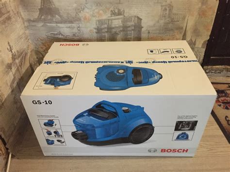 Пылесос с контейнером для пыли BOSCH GS 10 BGC1U1550 | отзывы