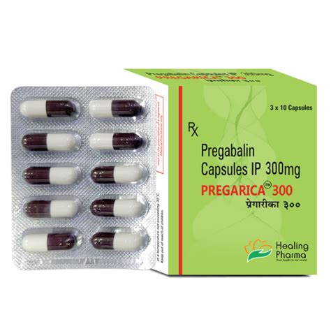 Pregabalin Pregarica 300 300 Mg Healing Pharma Co