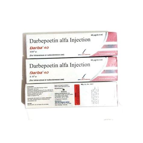 Liquid Darbepoetin Alfa Injection At Best Price In Patna Rggs Healthcare