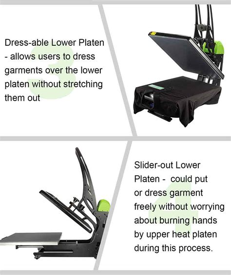 galaxy press flat press gs hs  semi auto het press machine