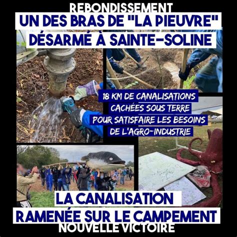 Sainte Soline Nouvelle Action De D Sarmement De La M Ga Bassine