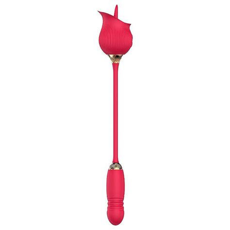 Vibrador Rosa Estimuladora de Clitóris e ponto G Tongue Sexy Import Lolla Sex Shop Online