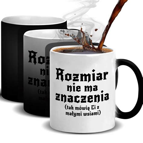 Kubek Ceramiczny MAGICZNY PREZENT DLA FANA SERIALU 1670 ROZMIAR NIE MA