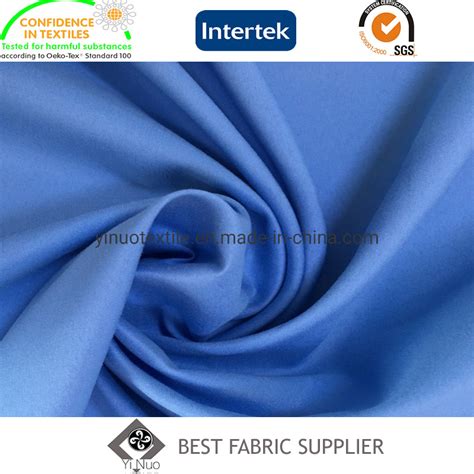 Polyester Woven Twill Peach Skin Fabric Wind Coat Fabric China