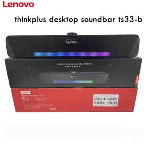 Beckie Khmer Lenovo Thinkplus Desktop Soundbar Ts33 B Bluetooth Speakers