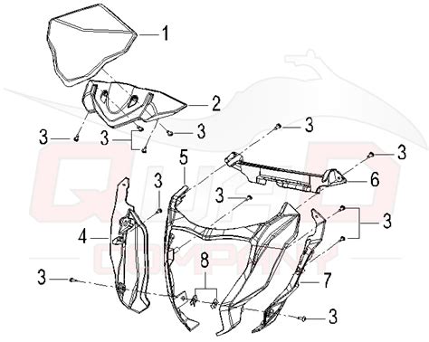 Ksr Moto Grs 125 Euro4 Frontverkleidung Ersatzteile