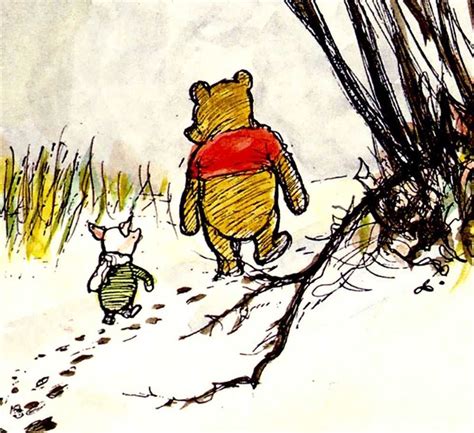 Pooh And Piglet Walking Whimsy And Wonder