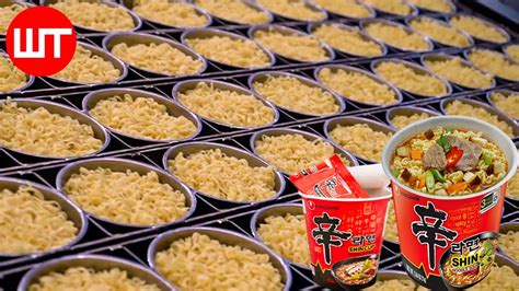 Cup Noodles Factory Process How Its Made Cup Noodles Youtube